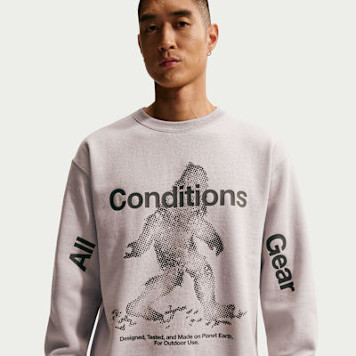 Nike ACG 'Tuff Fleece' Men's Therma-FIT Pullover Crew-Neck